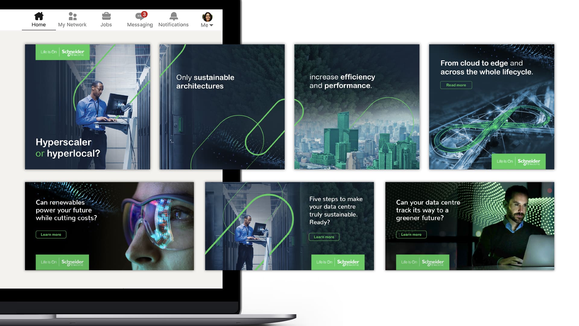 Schneider Electric: Social Campaign Visuals