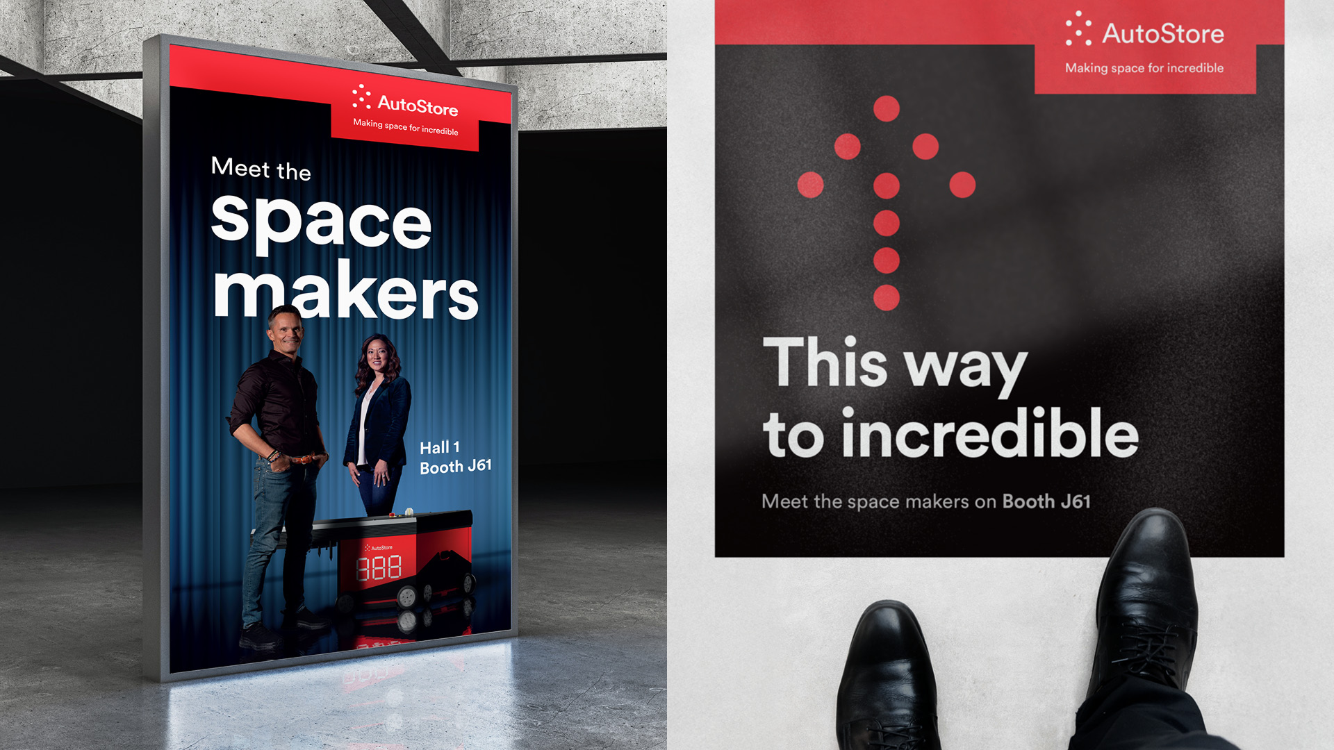 Autostore event visuals