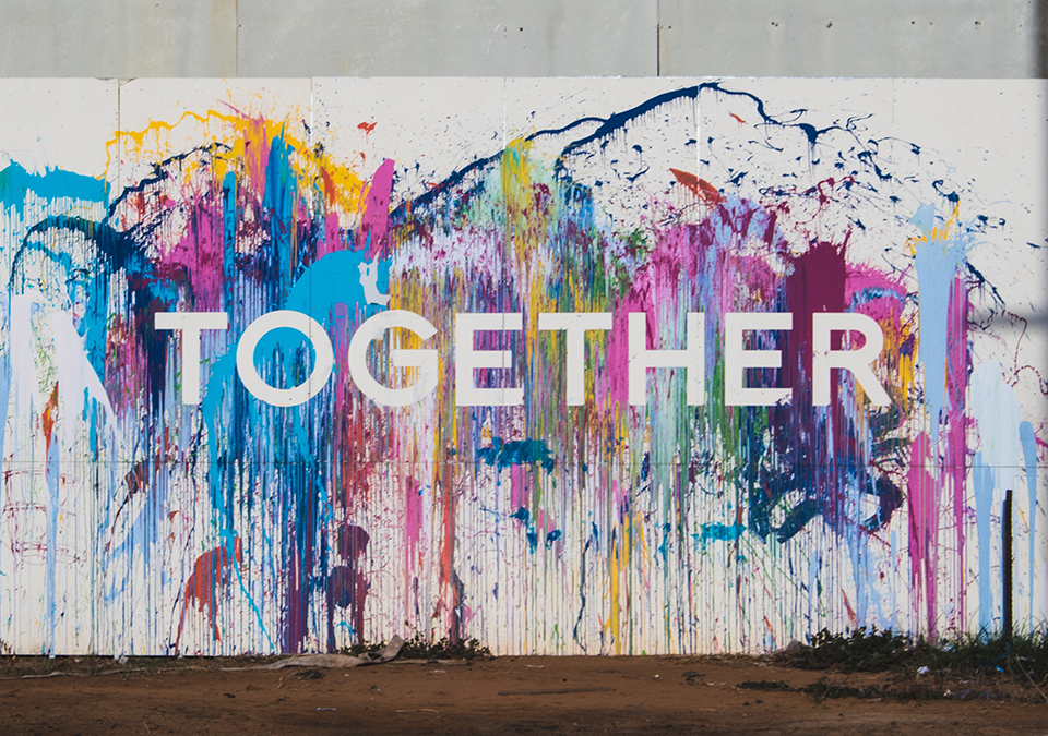 The big opportunity in a divided world: creating community