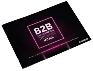 B2B brand health: 
THE APEX index