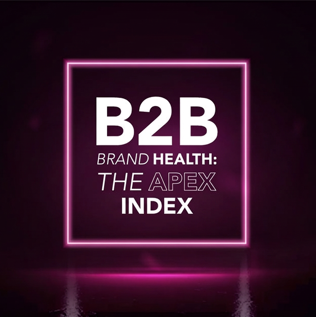 B2B Brand Health: The APEX index